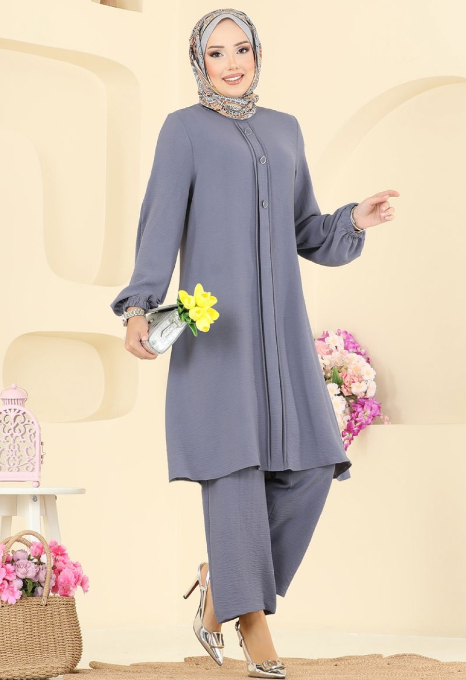 Demo Ürün Düğmeli Aerobin Takım